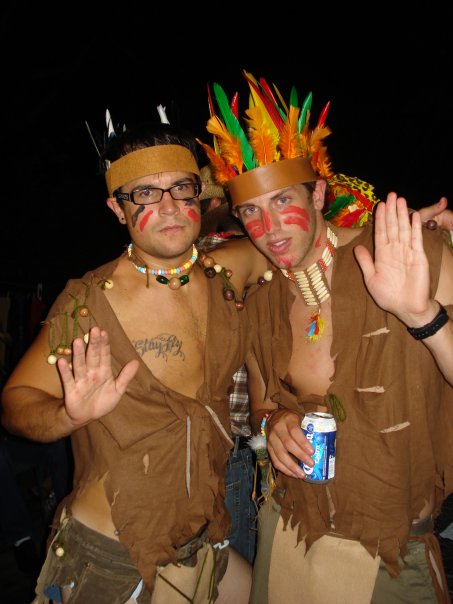 So your friend dressed up as an Indian. Now what?